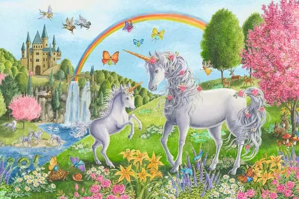 Ravensburger - Prancing Unicorns Floor Puzzle 24pcs