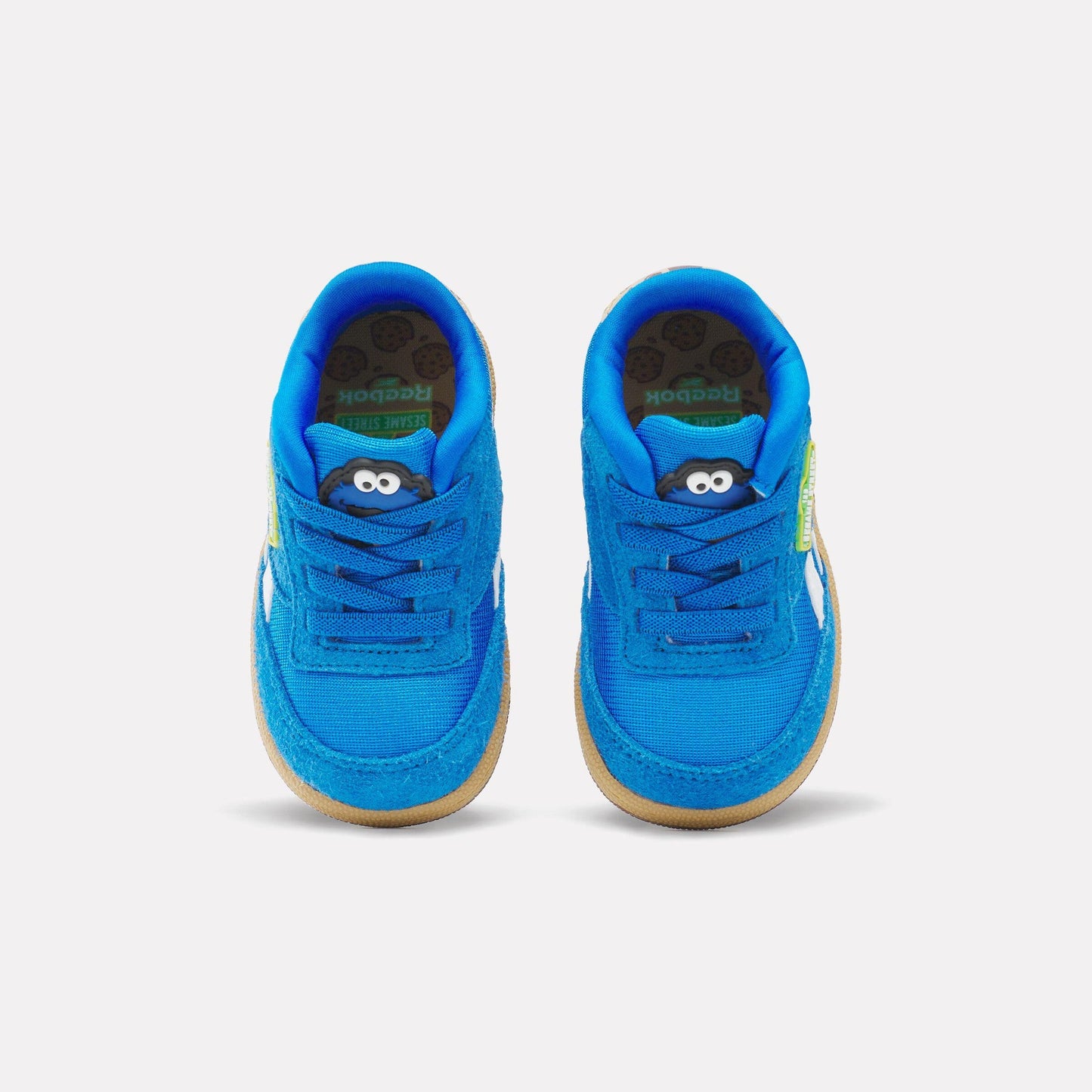 Reebok Club C Revenge Slip On X Sesame Street Cookie Monster Baby & Toddler'