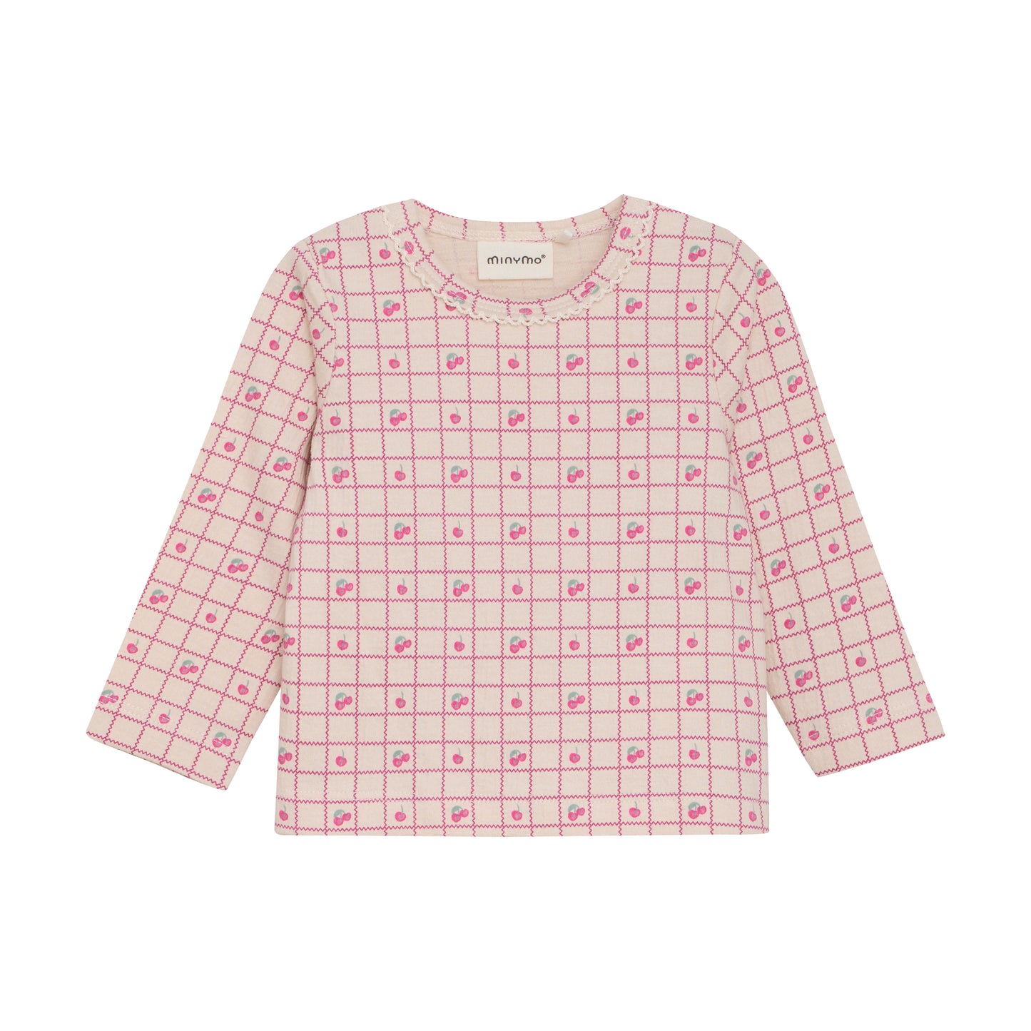 Minymo OUT T-shirt LS AOP