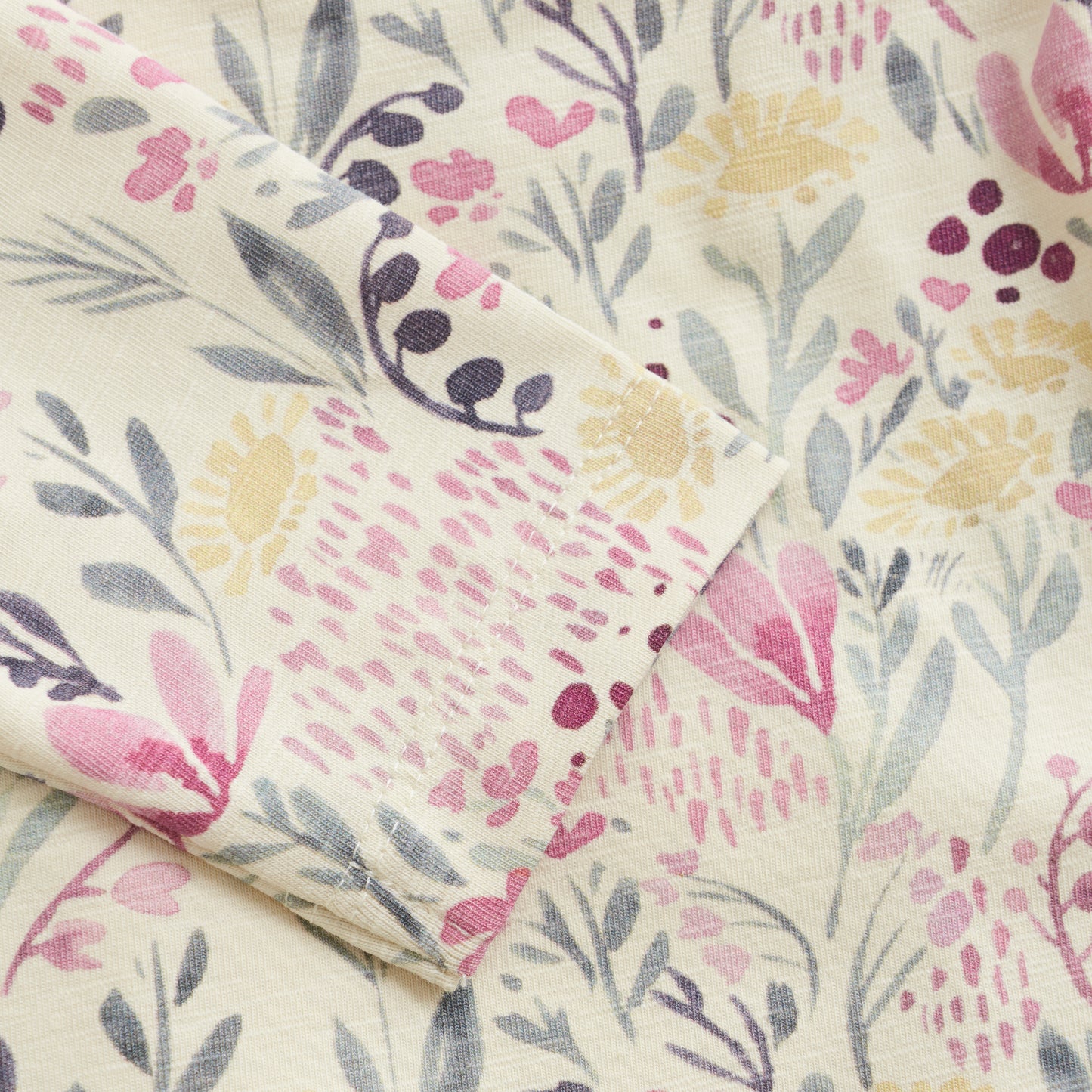 Minymo - All Over Floral Print Long Sleeve T-Shirt - 5 Years