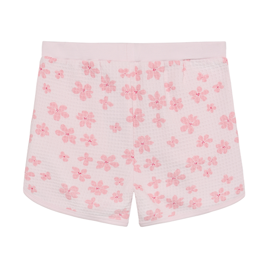 Minymo - Waffle Knit Sweat Shorts - 5Y