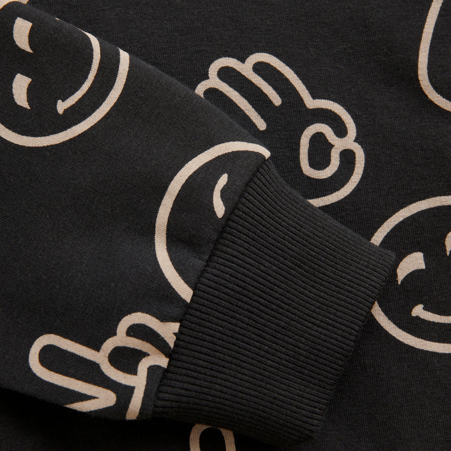 Minymo - Hooded Sweatshirt - Emoji Faces