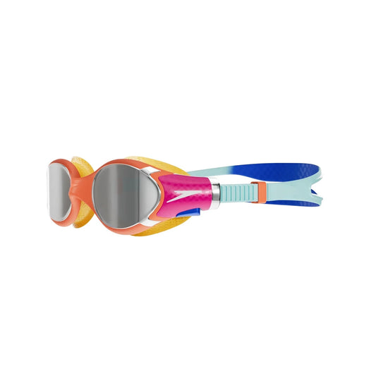 Speedo - Biofuse 2.0 Mirror Junior Swim Goggle - Orange/Blue (6-14Y)