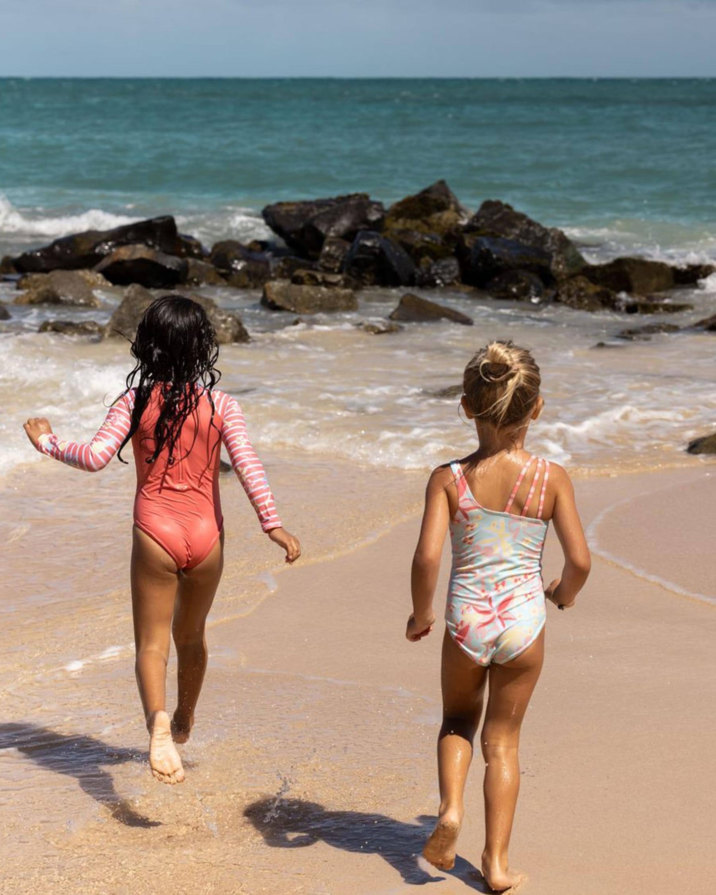 Roxy - Holiday Flower One Piece - 5Y