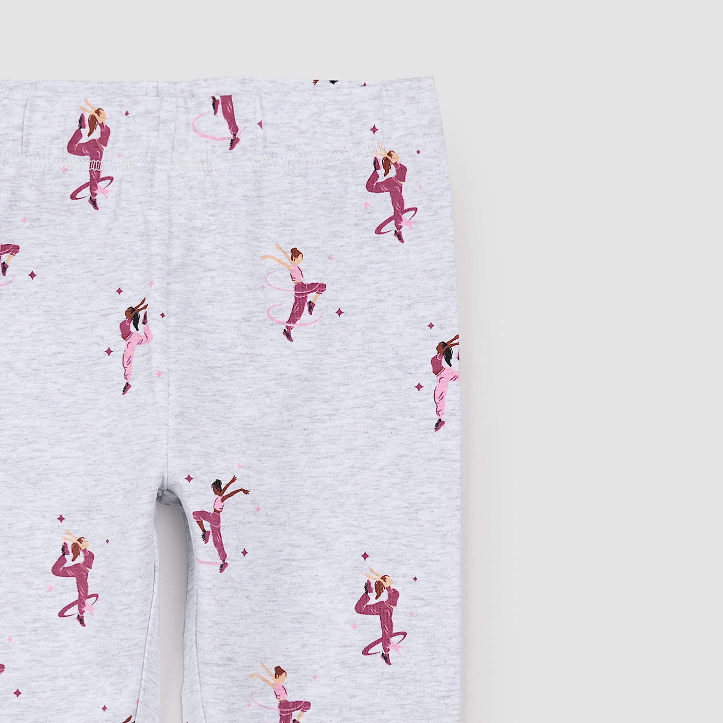 Miles The Label - Knit Legging in Light Heather Grey