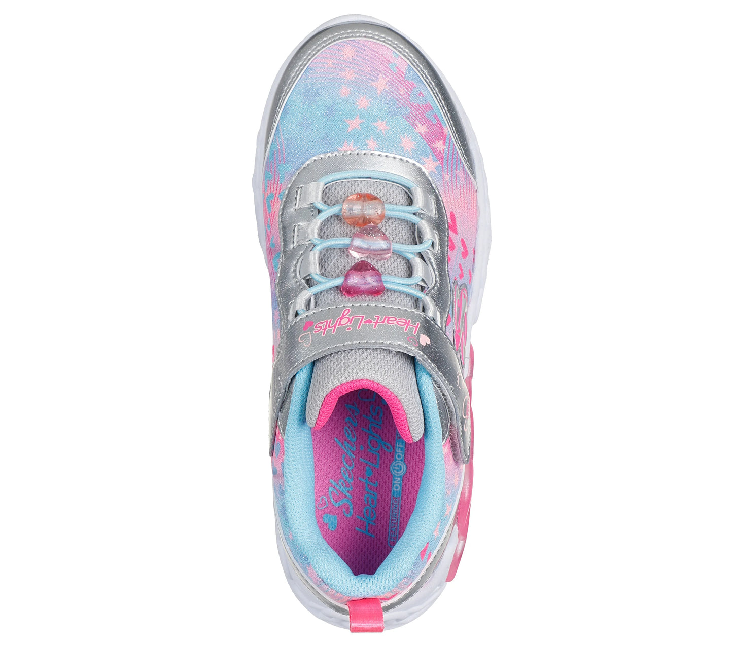 Skechers - Infinite Heart Lights - Heart Jewels Light Up Sneakers