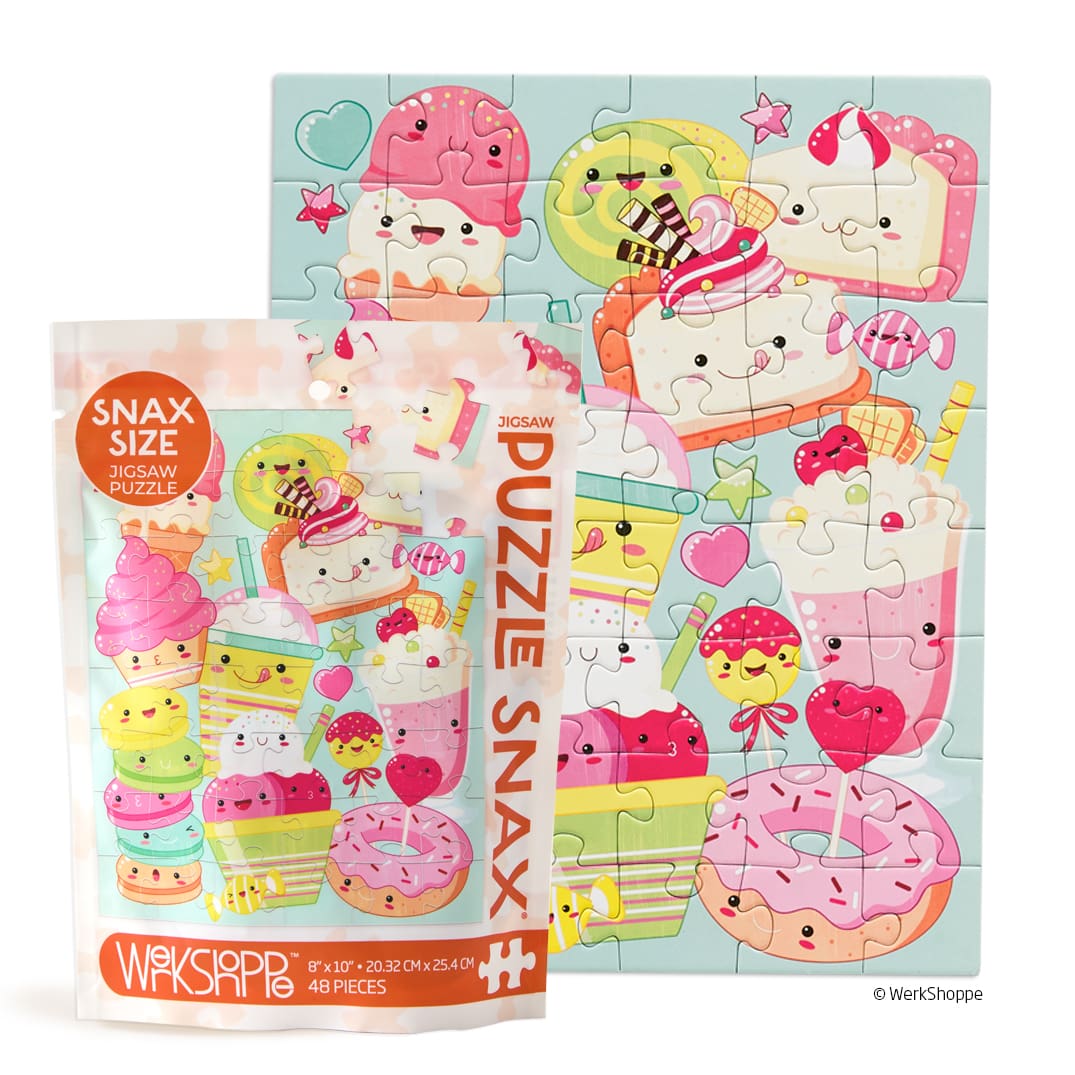 Werkshoppe 48 pc Puzzle Snax Yummy Yummy Puzzle