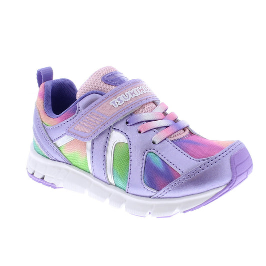 Tsukihoshi Rainbow Children's Sneakers Lavender Multi