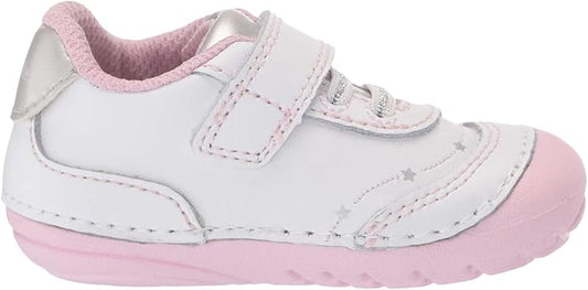Stride Rite Soft Motion Adalyn - White Silver (Wide)