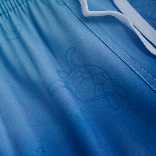 Color Kids Swim Magic Print Shorts Blue- 6Y