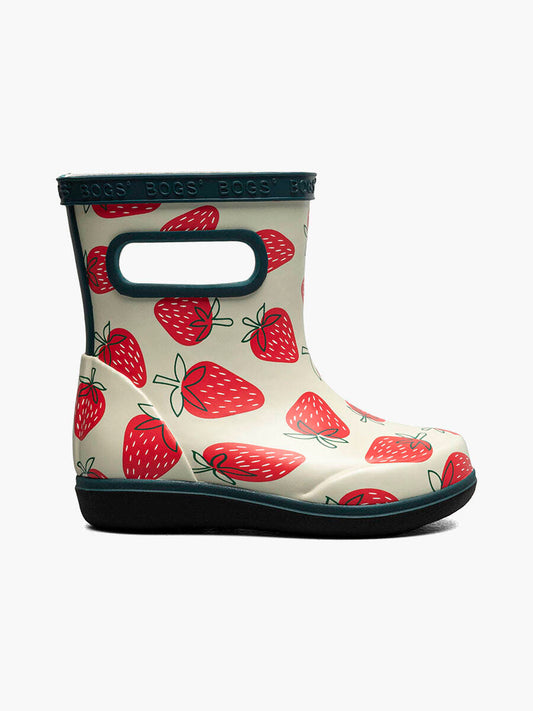 Bogs Skipper II Kids' Rain Boot Strawberries