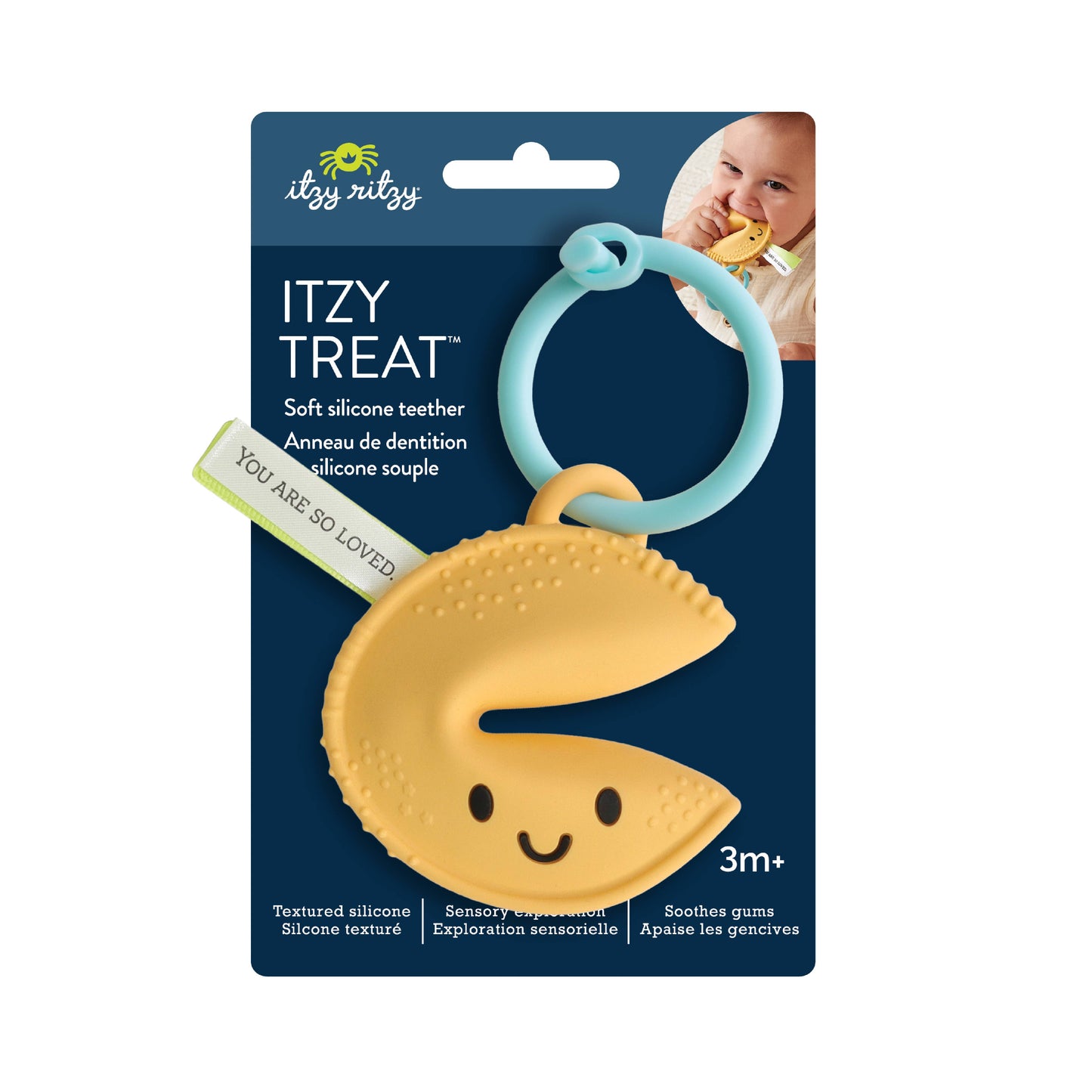 Itzy Ritzy - Fortune Cookie Itzy Treat Teething Toy