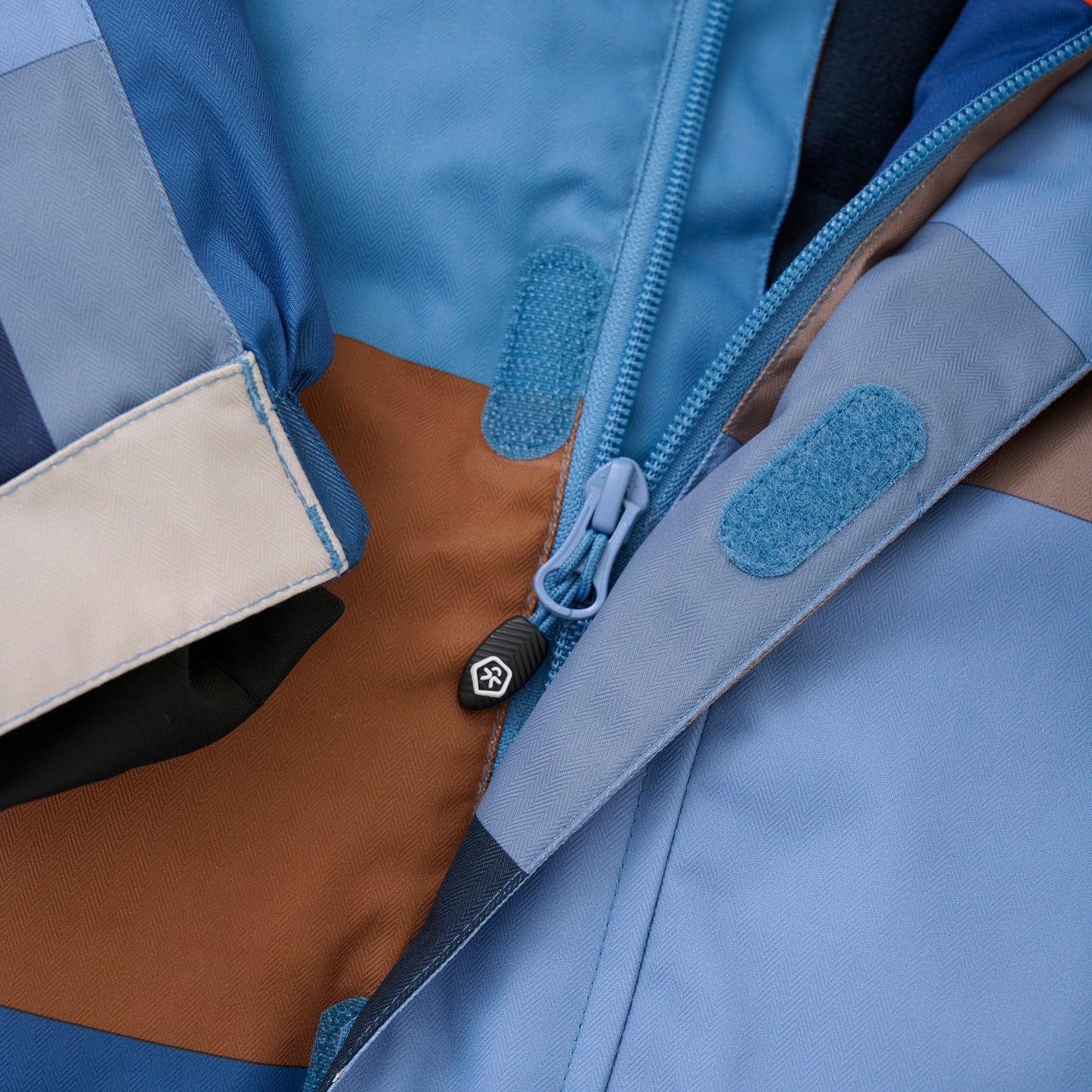 Color Kids Ski Jacket - Blue/Red - 6Y