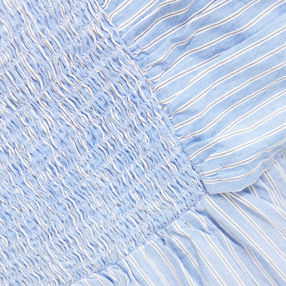 Creamie Dress Woven Stripe