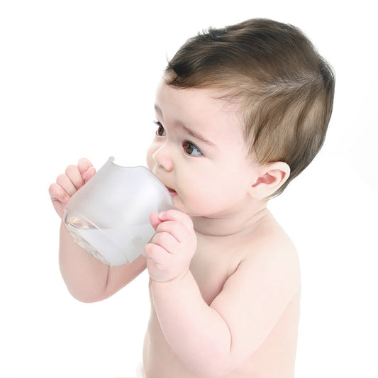 Haakaa Silicone Baby Drinking Cup - Blush
