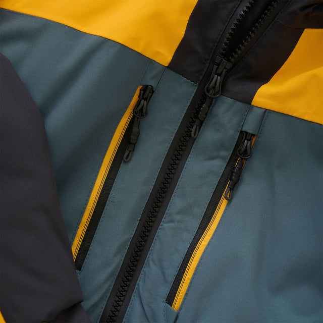 color kids - Colorblock Ski Jacket - Blue - 6Y