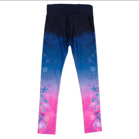 Nano-Girls Navy Athletic Leggings