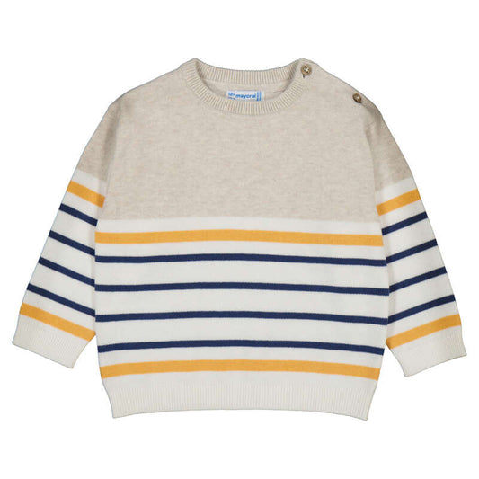 Mayoral Block Jumper Sweater - Oat Vig