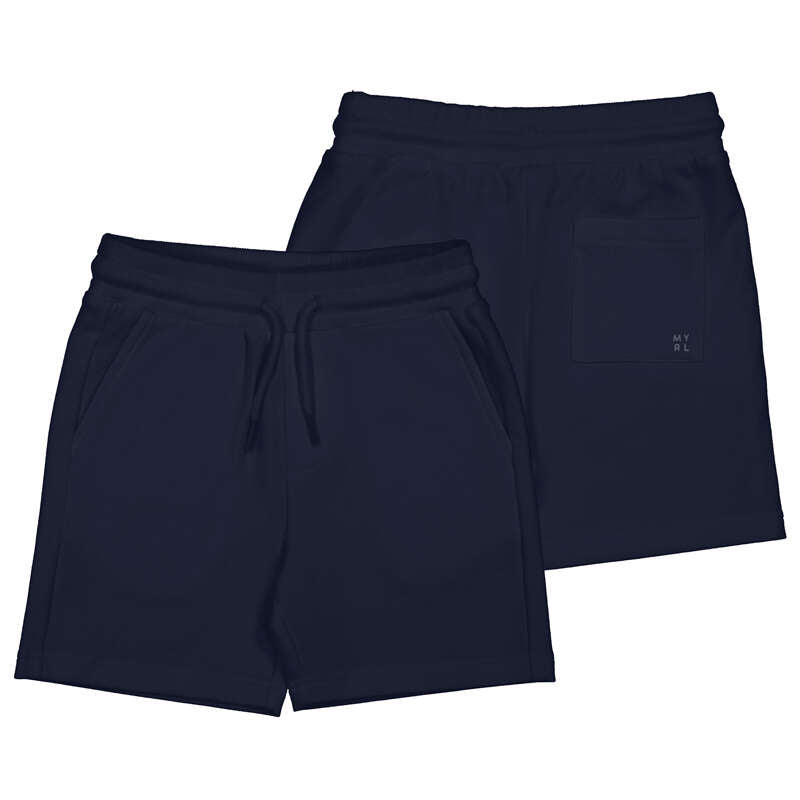 Mayoral Basic Fleece Bermuda Shorts - Navy