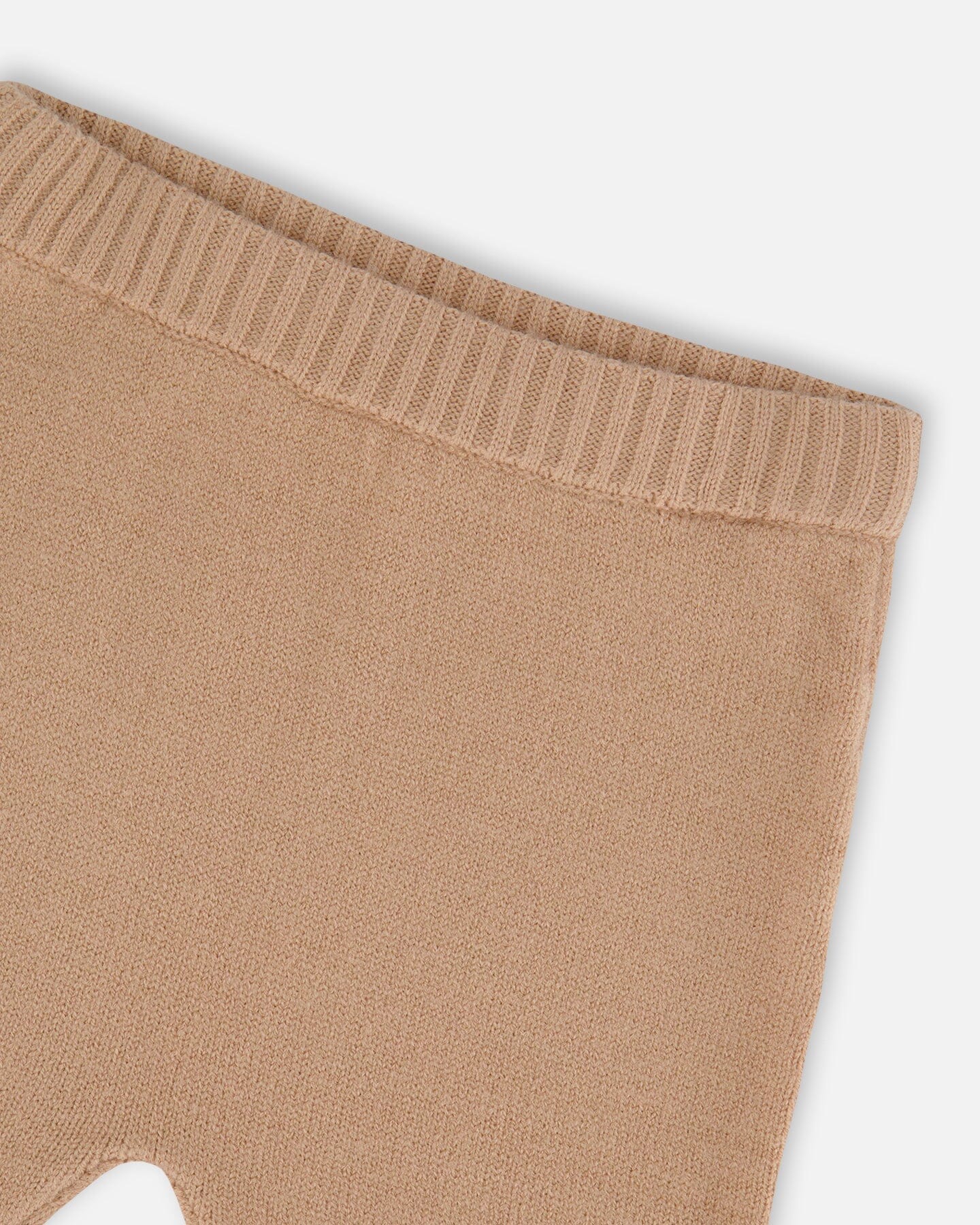 Deux par Deux - Knitted Top And Pant Set - Warm Sand