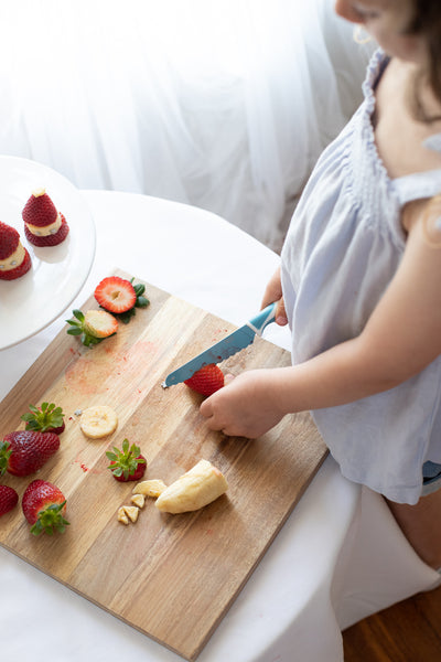 Kiddikutter Child Safe Knife Pink Blush