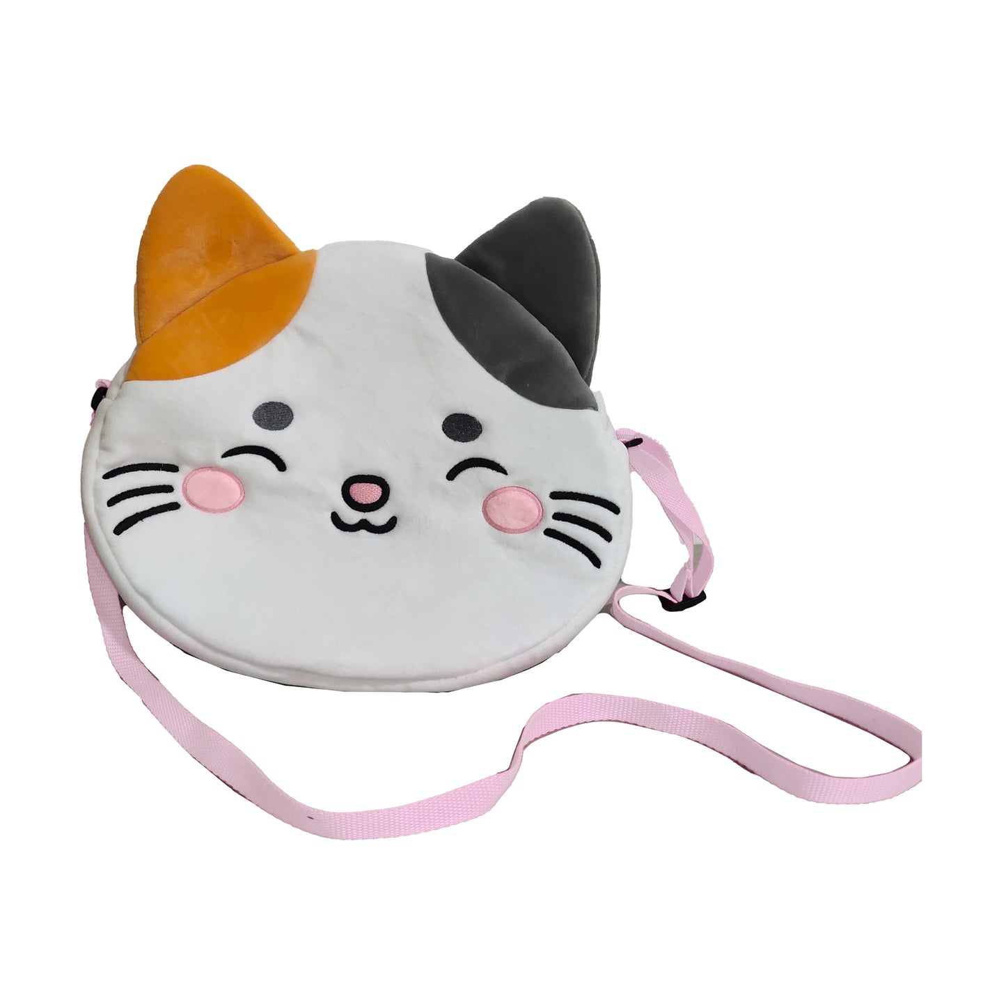 Puckator Lola the Cat Adoramals Crossbody Plush Shoulder Bag
