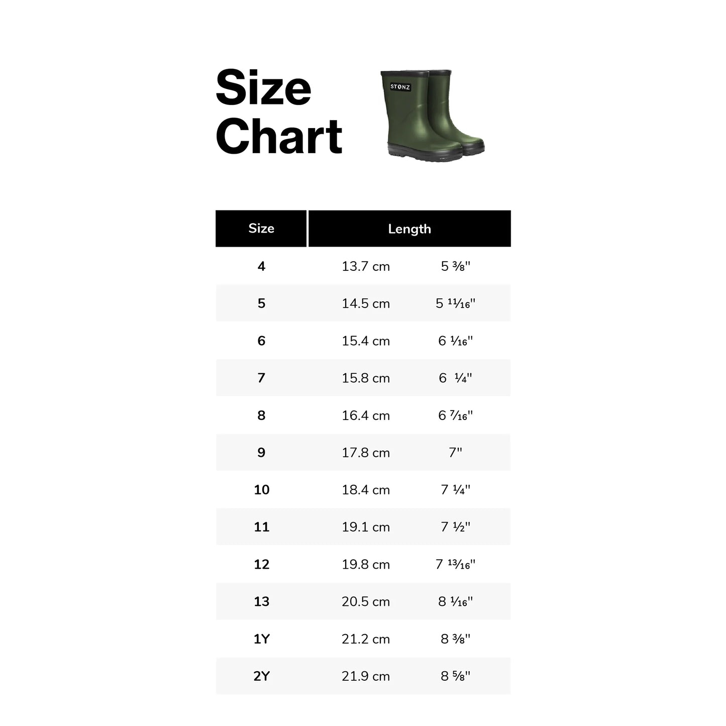 Stonz - Retro Rainboot