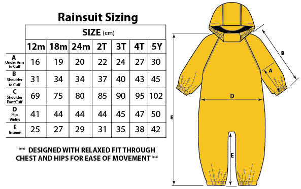 Calikids - Waterproof Rainsuit Shell Muddy Buddy