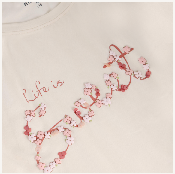 Minymo - Life Is Sweet Graphic T-Shirt - 5Y