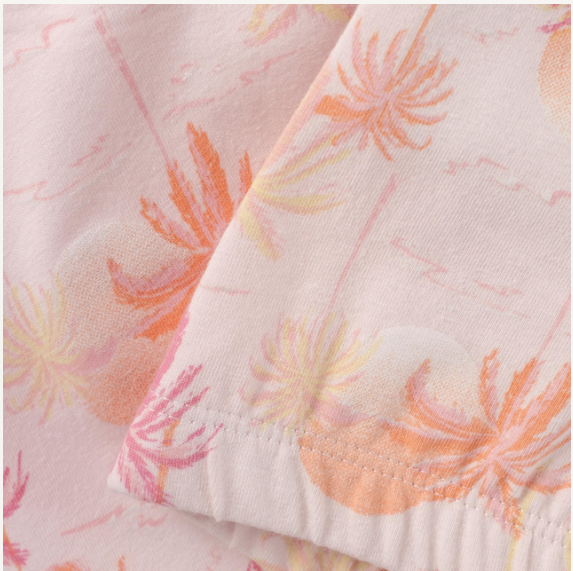 Minymo - Capri Length All-Over Print Leggings - 5Y