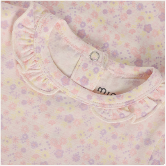 Minymo - All Over Print Floral Bodysuit