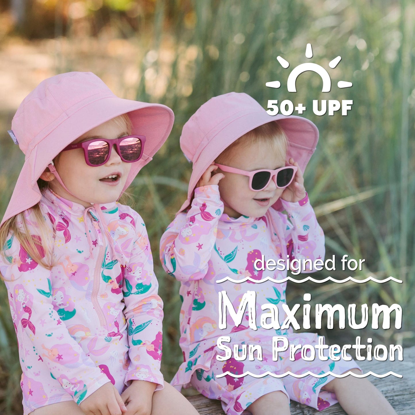 Jan & Jul - One Piece Long Sleeve Swimsuit