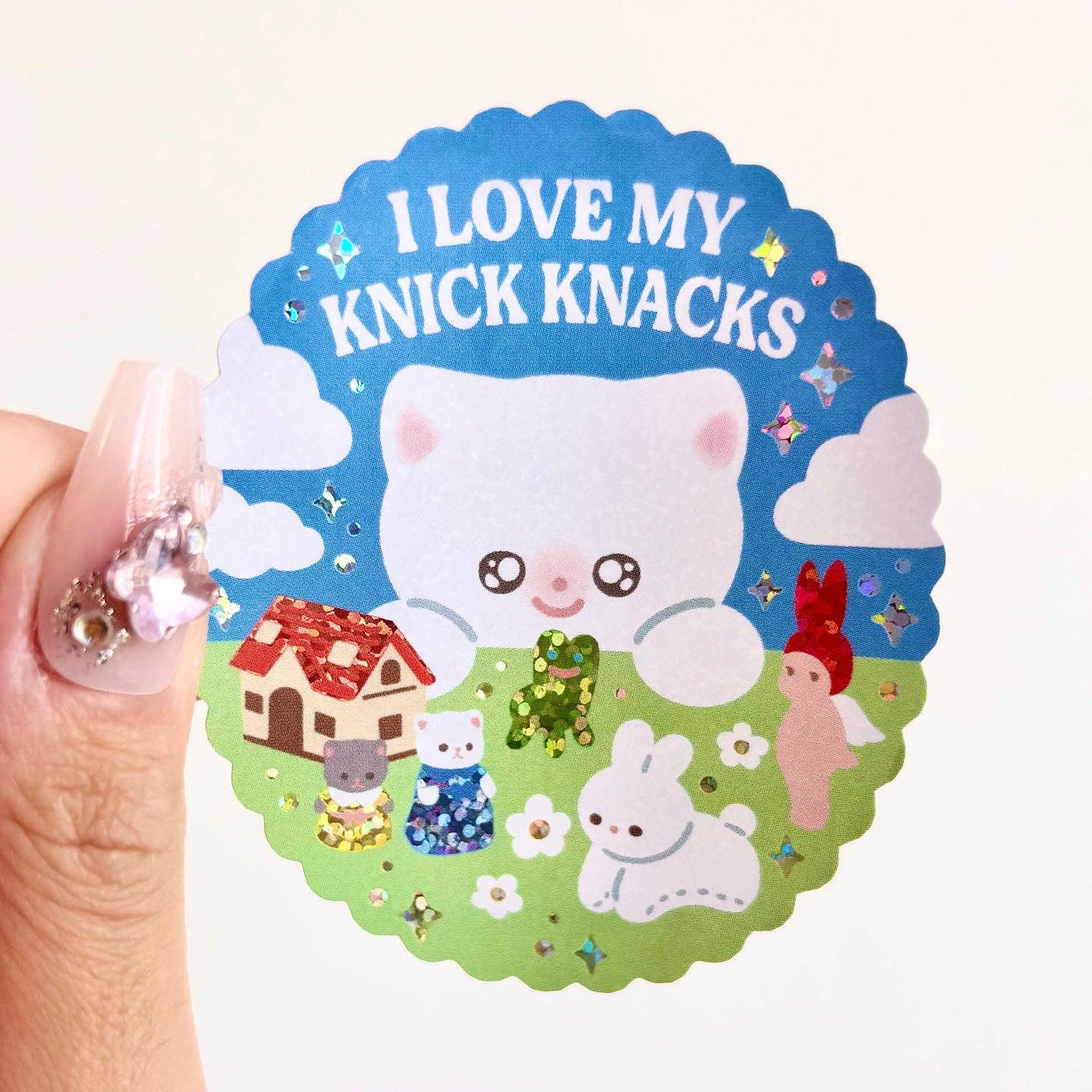 Maobabie - Vinyl Sticker - I Love My Knick Knacks