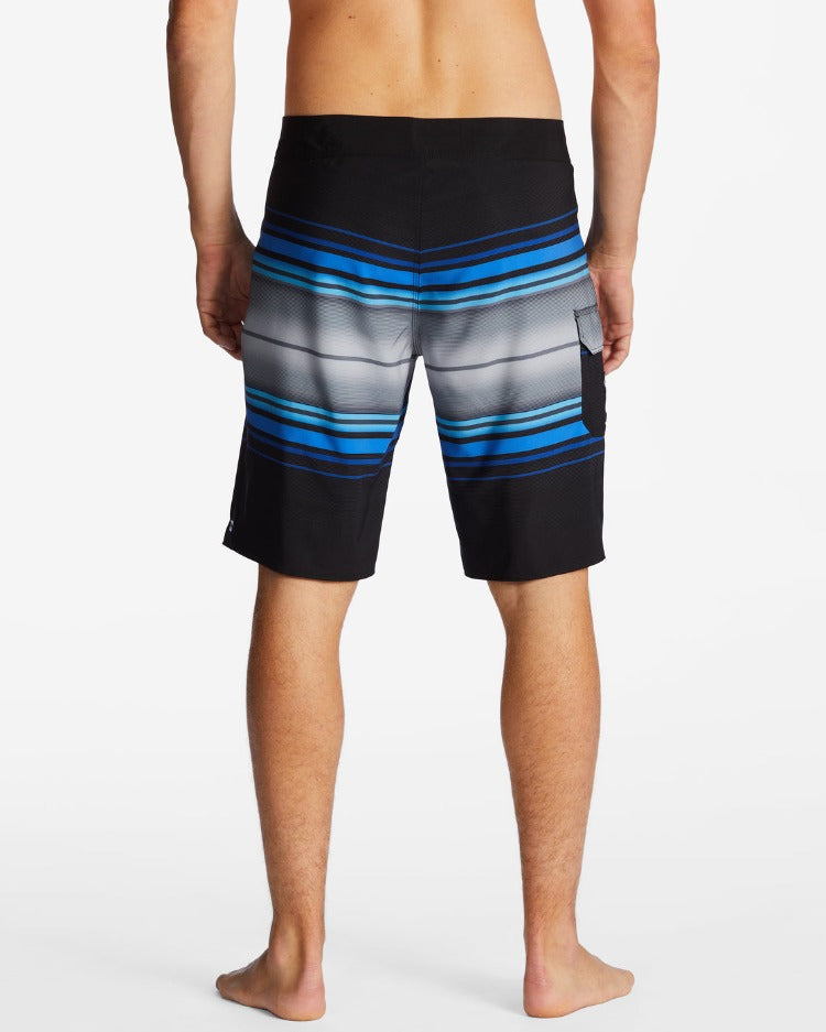 Billabong - All Day Stripe Pro Swim Trunks - Black