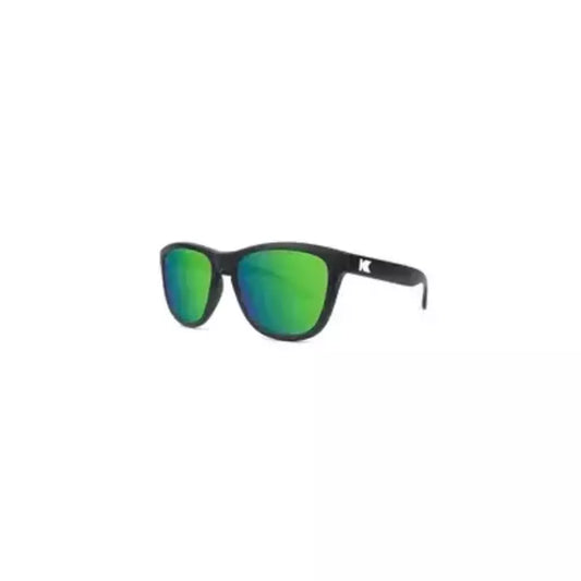 KNOCKAROUND - KIDS PREMIUMS MATTE BLACK / GREEN MOONSHINE POLARIZED