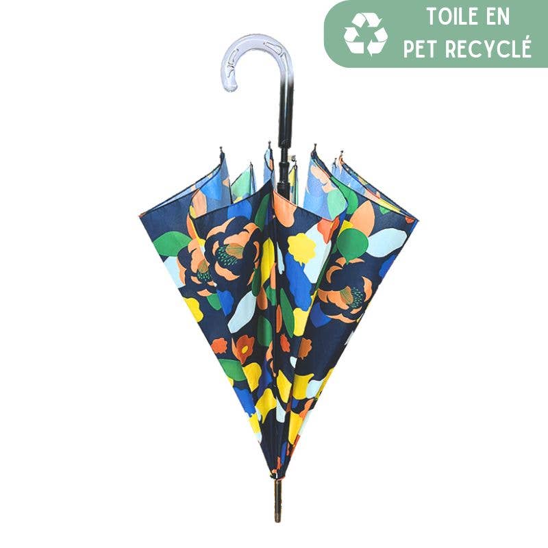 SMATI - Large Camellias Umbrella - Recycled PET