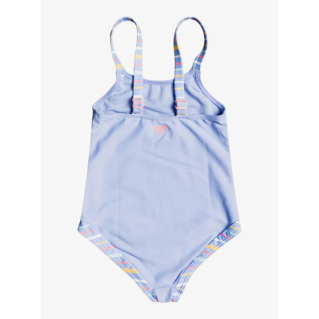 Roxy - Stripy Wave One Piece - 5Y