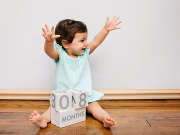 Pearhead - Wooden Age Milestone Block Set