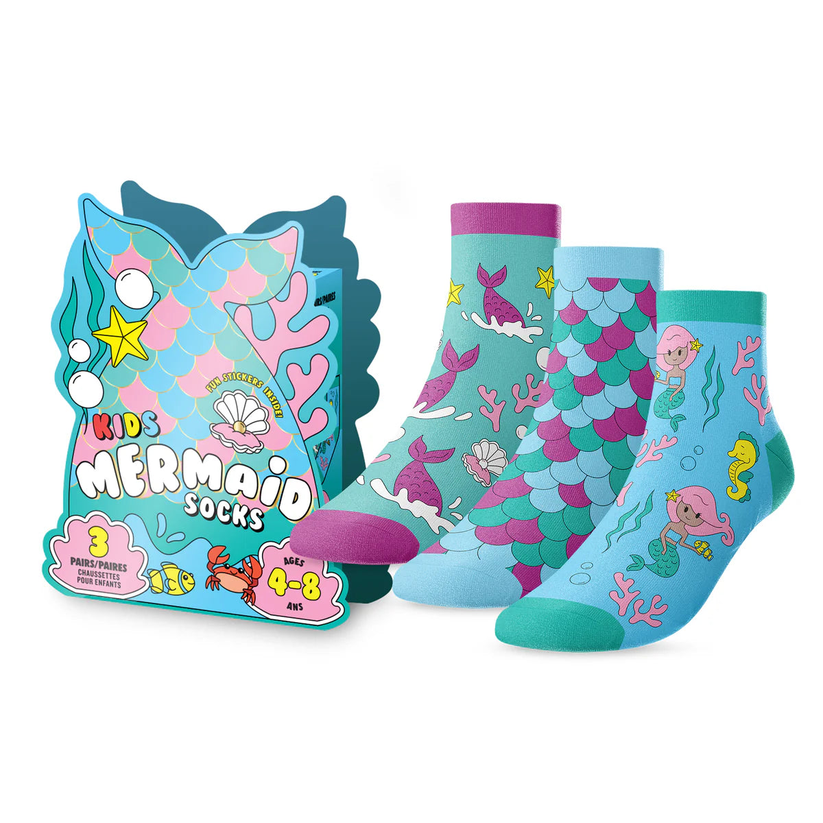 Out of the Sox - Kids Mermaid Socks