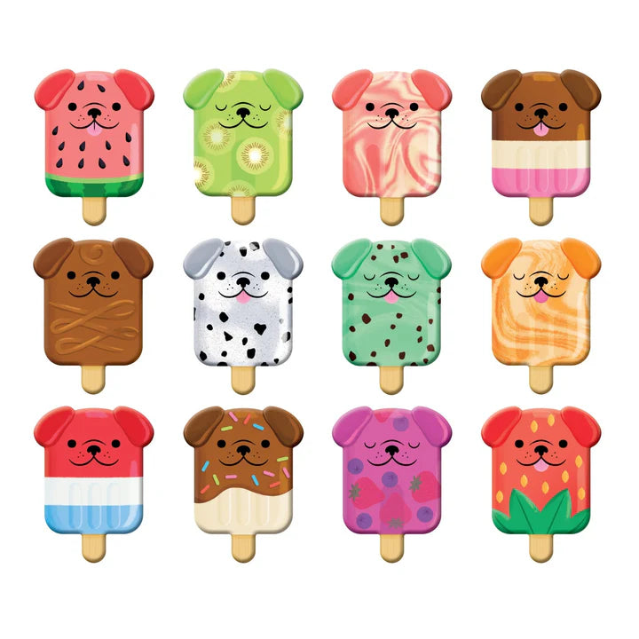 Mudpuppy - Pupsicles Shaped Memory Match Game