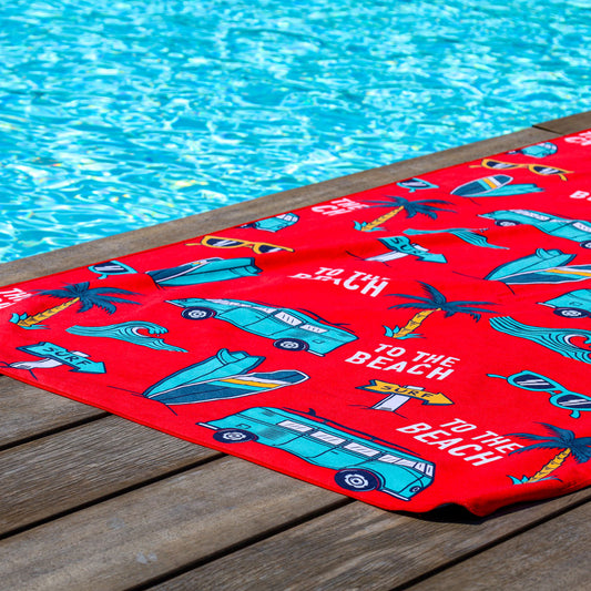 K5 - Microfiber Towel - At the Beach