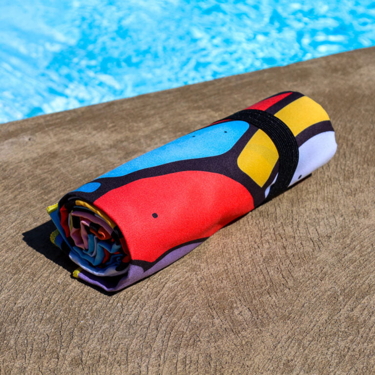 K5 - Microfiber Towel - Colorful Emoji