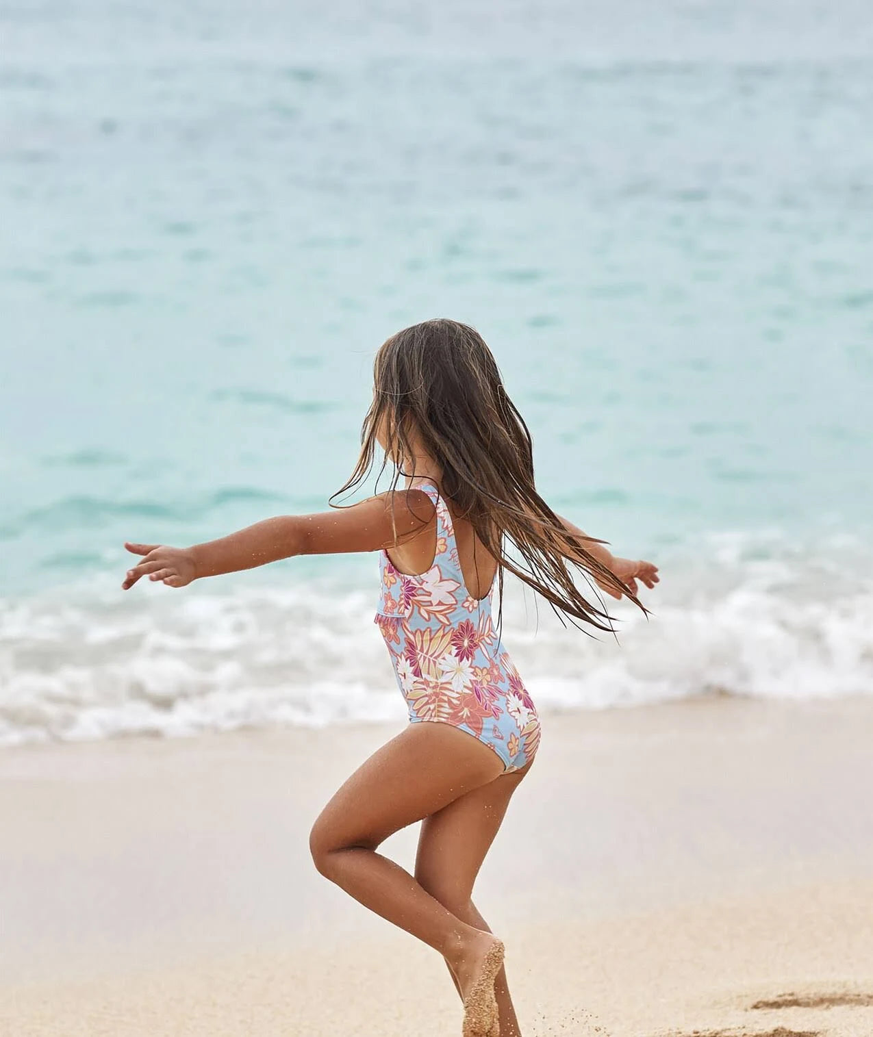 Roxy - Funny Childhood One Piece - 5Y