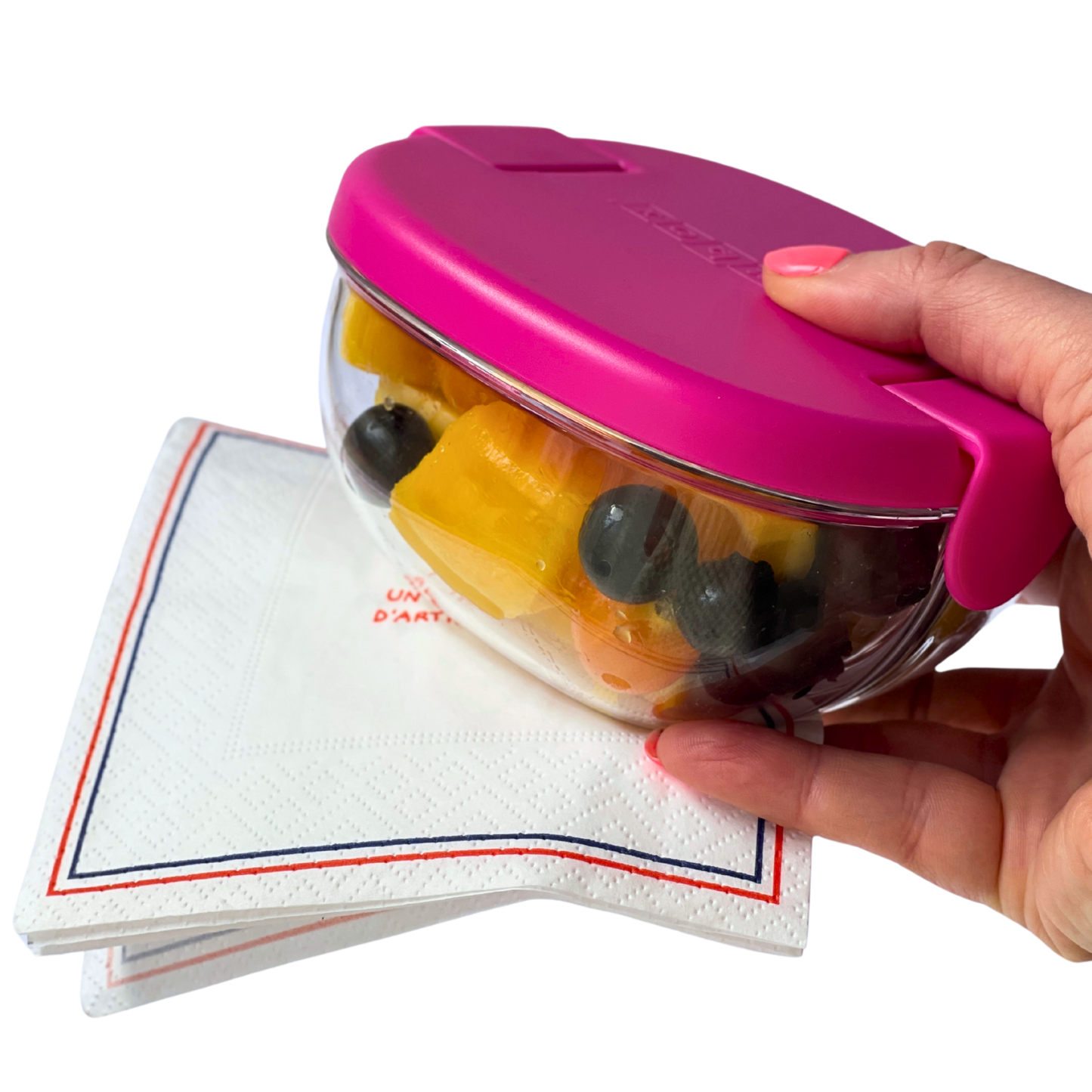 Yumbox - Compact Leakproof Snack Bowl with 3 Compartments