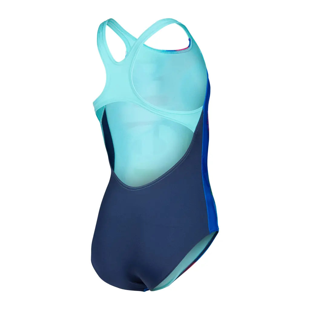Arena Girl's Spray Paint Swimsuit Swim Pro Back