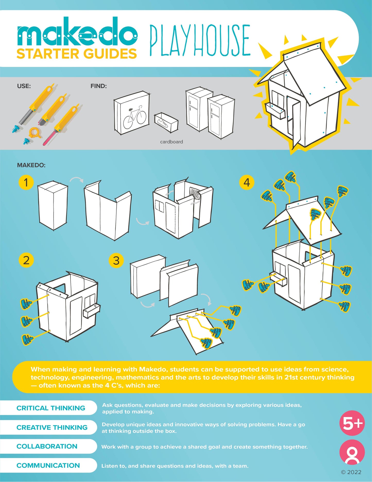 Makedo USA - DISCOVER | Makedo Cardboard Construction Kit