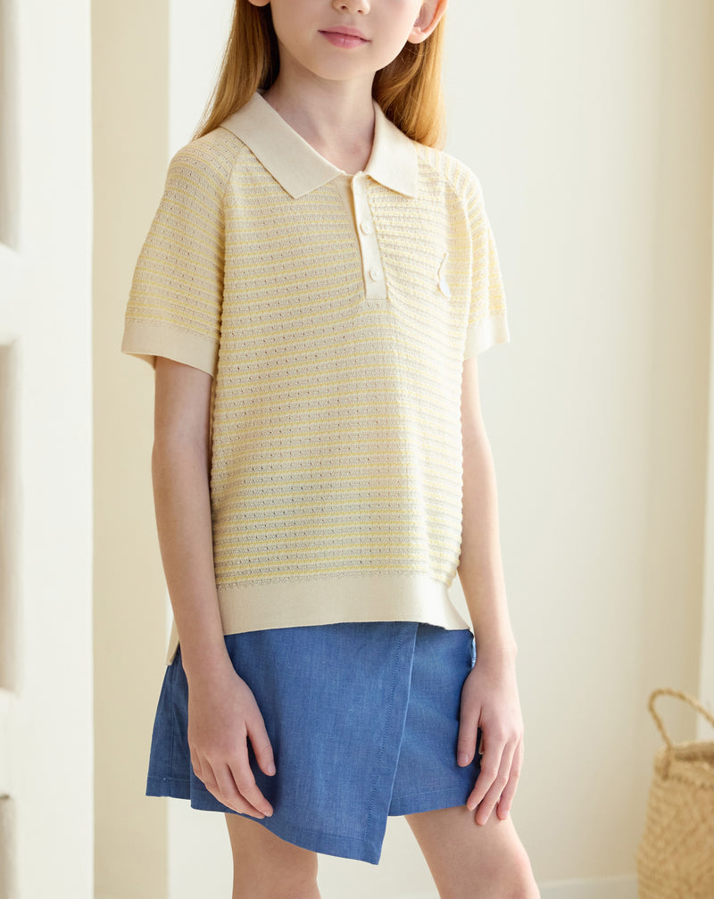Nest Design - Knit Short Sleeve Top