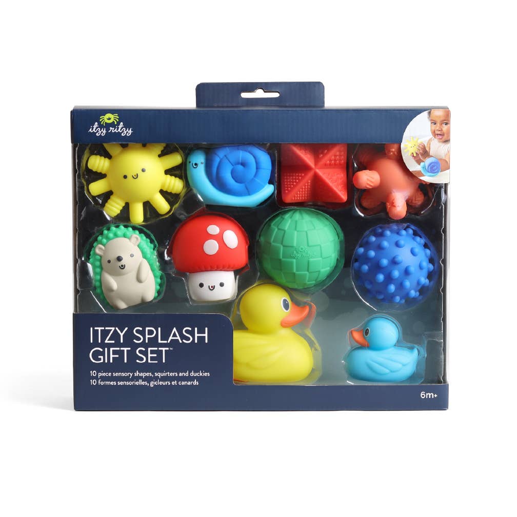 Itzy Ritzy - Itzy Splash Gift Set Soft Bath + Water Toys
