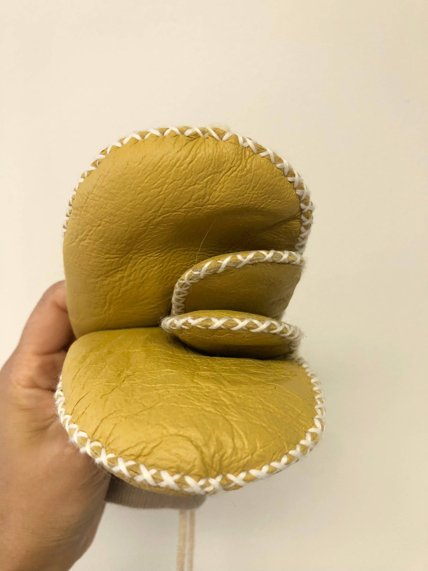 Billy Bamboo - KIDS SHEARLING MITTENS: Holly red