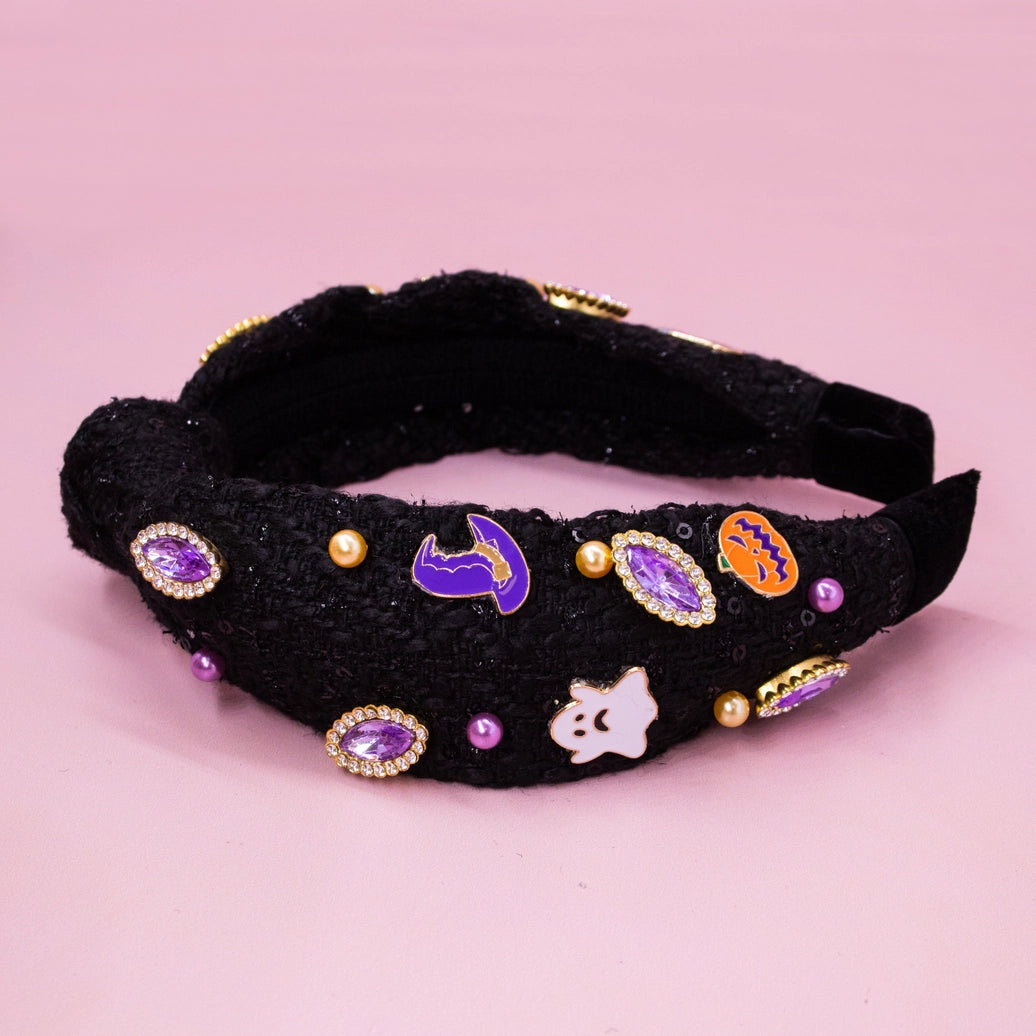 Frog Sac - Halloween Headband - Knotted Kids Girls Knot Headband